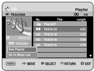 SAMSUNG DVD-HR734A - Go To Music List - 1