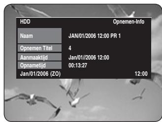 SAMSUNG DVD-HR734A - De toets INFO - 3
