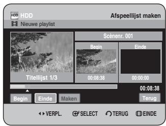SAMSUNG DVD-HR734A - De toets MENU gebruiken - 3