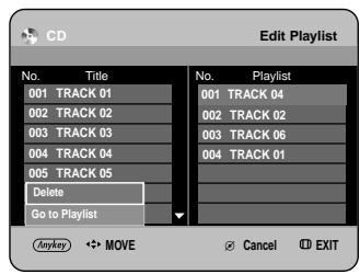 SAMSUNG DVD-HR734A - Press the ANYKEY button in playlist mode. - 3