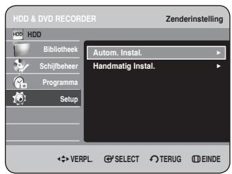 SAMSUNG DVD-HR734A - Zenders handmatig instellen - 3