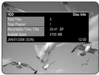 SAMSUNG DVD-HR734A - - About INFO button - - 2