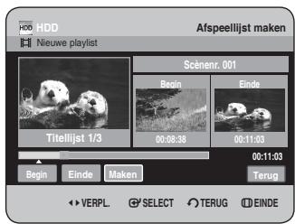 SAMSUNG DVD-HR734A - De toets MENU gebruiken - 4