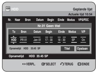 SAMSUNG DVD-HR734A - De toets MENU gebruiken - 3