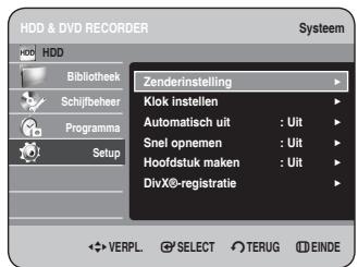 SAMSUNG DVD-HR734A - Zenders handmatig instellen - 2