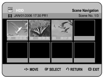 SAMSUNG DVD-HR734A - Press the buttons to select an entry you want to play from Title List, then press the ANYKEY button. - 3