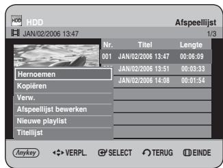 SAMSUNG DVD-HR734A - De toets MENU gebruiken - 1