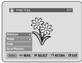 SAMSUNG DVD-HR734A - Go To Photo List - 1