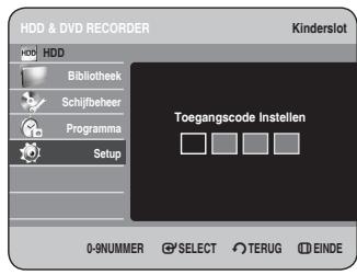 SAMSUNG DVD-HR734A - Druk op de toetsen om Setup te selecteren en druk verwolgens op OK of op de toets . - 2