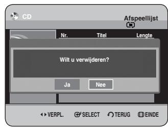 SAMSUNG DVD-HR734A - De playlist verwijdermen - 5