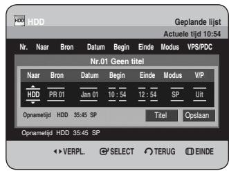 SAMSUNG DVD-HR734A - De toets MENU gebruiken - 2