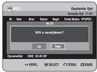 SAMSUNG DVD-HR734A - De toets MENU gebruiken - 3