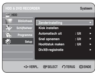 SAMSUNG DVD-HR734A - Instelling voor automatisch uitschakelen - 2