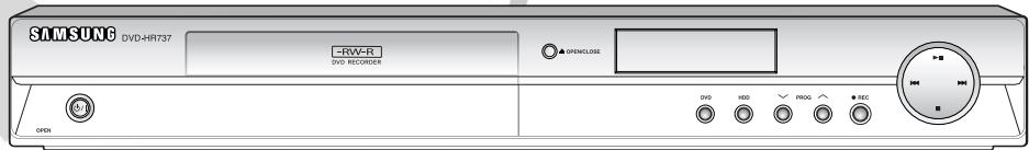 SAMSUNG DVD-HRT37 -RW-R DVD RECORDER OPENLOSE DVD HDD PROG REC OPEN