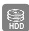 SAMSUNG DVD-HR735 - Medium selecteren - 1