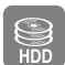 SAMSUNG DVD-HR735 - Gelijktijdig opnemen en afspelen - 1