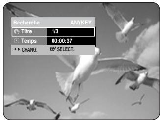 Recherche ANYKEY Titre 1/3 Temps 00:00:37 CHANG. SELECT.