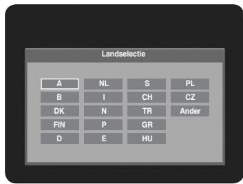 Landselectie A NL S PL B I CZ DK N TR Ander FIN P GR D E HU