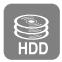 SAMSUNG DVD-HR737 - For HDD/DVD-RAM/-RW/-R Disc - 1