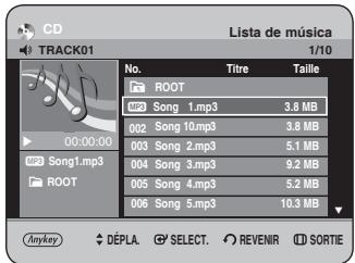 CD TRACK01 Lista de música 1/10 No. Titre Taille ROOT Song 1.mp3 3.8 MB 002 Song 10.mp3 3.8 MB 003 Song 2.mp3 5.1 MB 004 Song 3.mp3 9.2 MB 005 Song 4.mp3 5.2 MB 006 Song 5.mp3 10.3 MB Anykey DéPLA. SELECT. REVENIR SORTIE