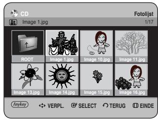 CD Image 1.jpg Fotolijst 1/17 ROOT Image 1.jpg Image 10.jpg Image 11.jpg Image 13.jpg Image 14.jpg Image 15.jpg Image 16.jpg Anykey VERPL. SELECT TERUG EINDE