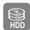 SAMSUNG DVD-HR737 - De naam van een playlist-item wijzigen - 1