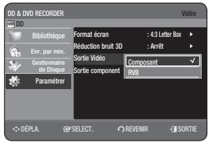 SAMSUNG DVD-HR770 - Sortie Video - 1