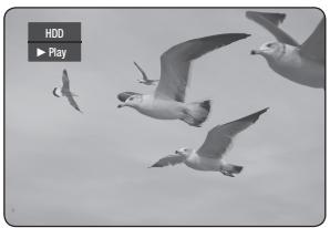 SAMSUNG DVD-HR770 - Using the PLAY ( ) button - 1