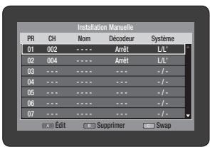 SAMSUNG DVD-HR770 - Installation Manuelle - 1