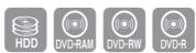 SAMSUNG DVD-HR770 - For HDD/DVD-RAM/-RW/-R Disc - 1