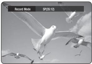 SAMSUNG DVD-HR770 - Recording the current TV programme you are watching - 2