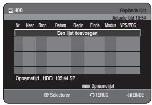SAMSUNG DVD-HR770 - Naar de geplande lijst gaan - 1