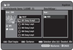 SAMSUNG DVD-HR770 - Bestand kopierten - 1