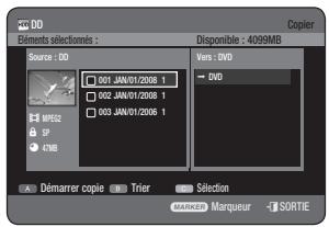 SAMSUNG DVD-HR770 - Utilisation du bouton TITLE LIST - 2