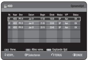 SAMSUNG DVD-HR770 - De toets TIMER gebruiken - 1