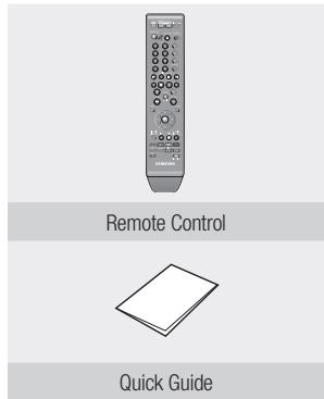 SAMSUNG DVD-HR770 - Accessories - 3