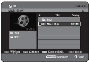 SAMSUNG DVD-HR770 - De toets MENU gebruiken - 1