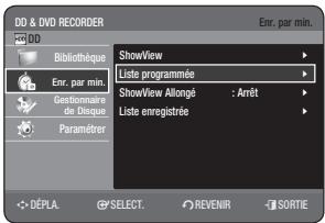 SAMSUNG DVD-HR770 - Utilisation du bouton TIMER - 2