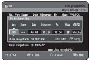 SAMSUNG DVD-HR770 - UTILISATION DE LA FONCTION SHOWVIEW - 7