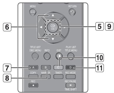SAMSUNG DVD-HR770 - Buttons on the Remote Control used for Audio CD(CD-DA)/MP3 playback - 2