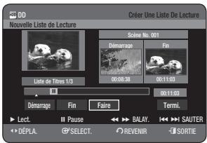 SAMSUNG DVD-HR770 - Utilisation du bouton TITLE LIST - 3