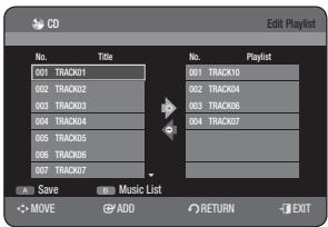 SAMSUNG DVD-HR770 - Go To Edit Playlist - 3