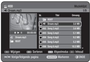 SAMSUNG DVD-HR770 - DE NAAM VAN EEN MUZIEK-, FOTO- OF DIVX-BESTAND WIJZIGEN - 4