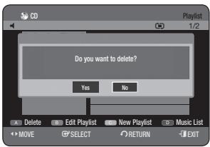 SAMSUNG DVD-HR770 - Delete the Playlist - 3