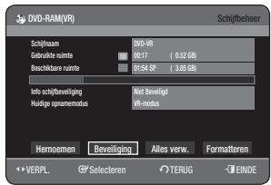 SAMSUNG DVD-HR770 - Schijfbveiliging - 4