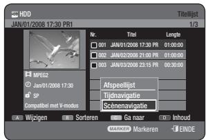 SAMSUNG DVD-HR770 - De toets TITLE LIST gekruiken - 1