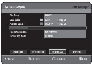 SAMSUNG DVD-HR770 - Disc Protection - 9