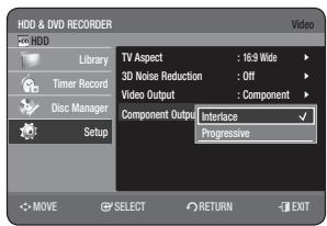SAMSUNG DVD-HR770 - - Interlace - 1