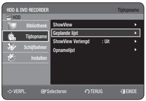 SAMSUNG DVD-HR770 - De toets TIMER gebruiken - 1