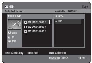 SAMSUNG DVD-HR770 - Using the TITLE LIST button - 2